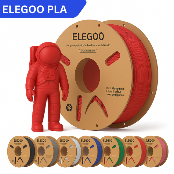 Elegoo PLA Filament 1.75mm Colored 5KG