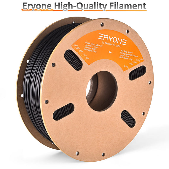 ERYONE PP-CF carbon fiber polypropylene filament 1.75mm 700g black