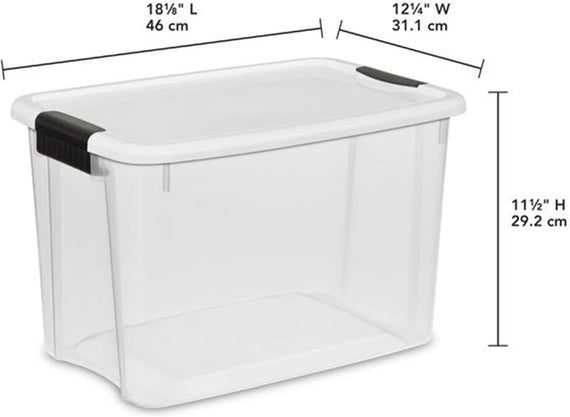 Sterilite 30 Qt Ultra Latch Box (pack of 6)