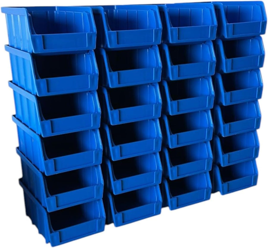 Stackable Storage Bins – Small (Pack of 25)