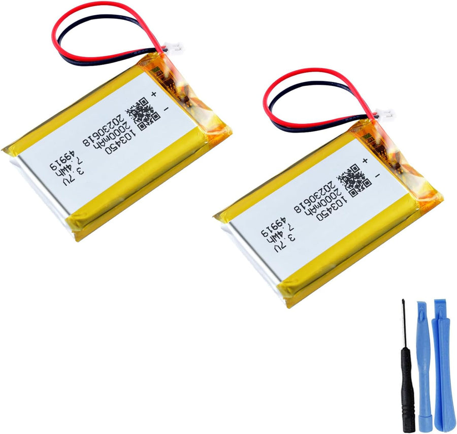 Rechargeable LiPo Battery Pack - Pack of 10
