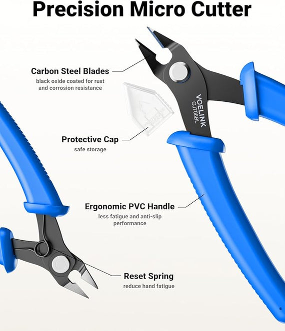 Precision Flush Cutters / Wire Cutters