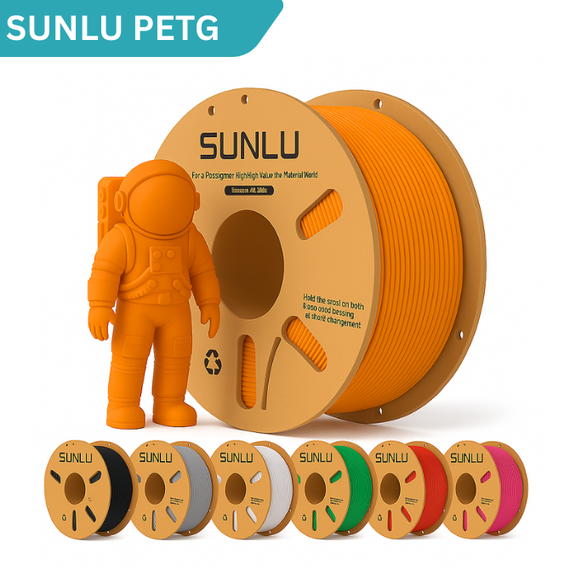 Sunlu PETG Filament 1.75mm Colored 5KG