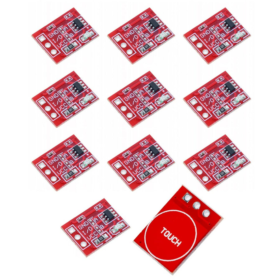 Capacitive Touch Sensor Module - 10-Pack