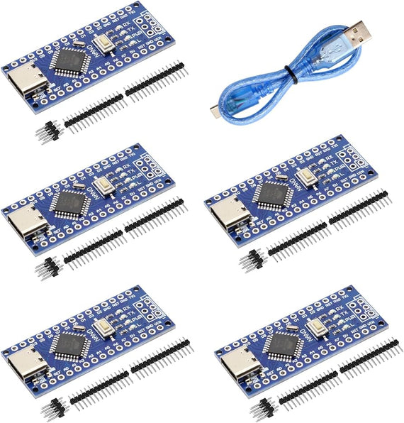 Arduino Nano V3.0 Board (Compatible) – 5-Pack