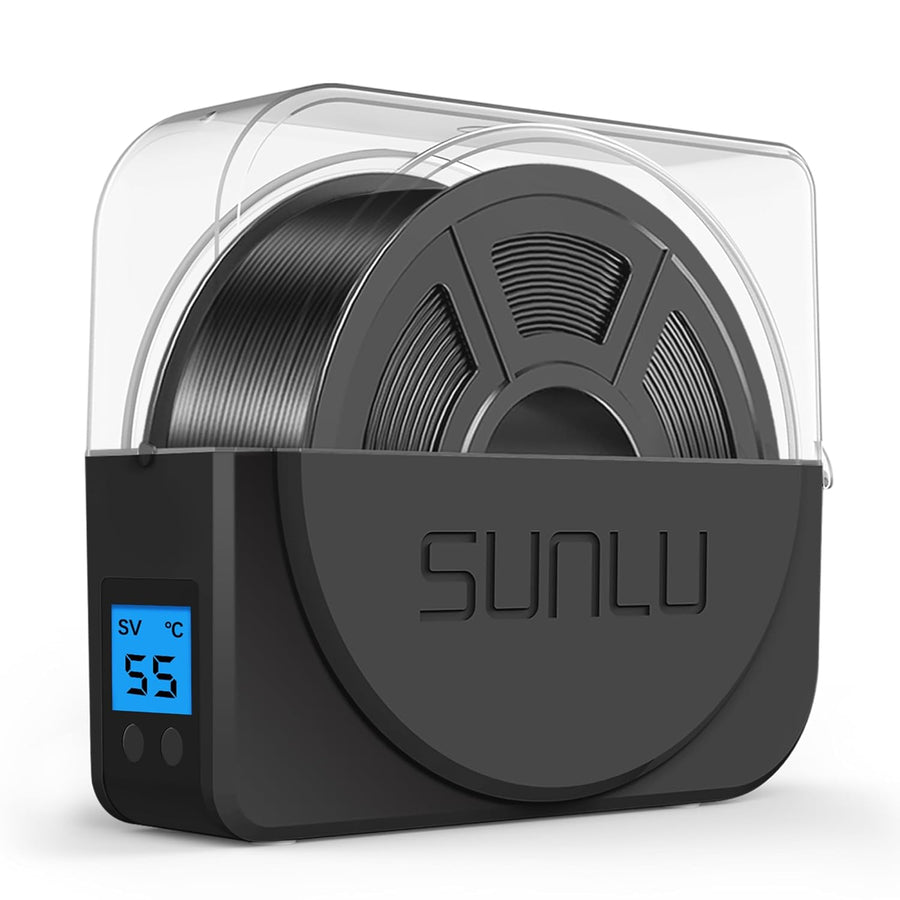 Filament Dry Box with Humidity Display – Single Spool