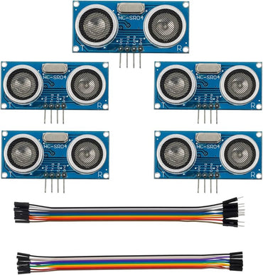HC-SR04 Ultrasonic Sensor – 5-Pack
