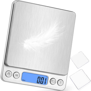 High Precision Digital Mini Size Scale 500g Multi-Functional (5 Pack)