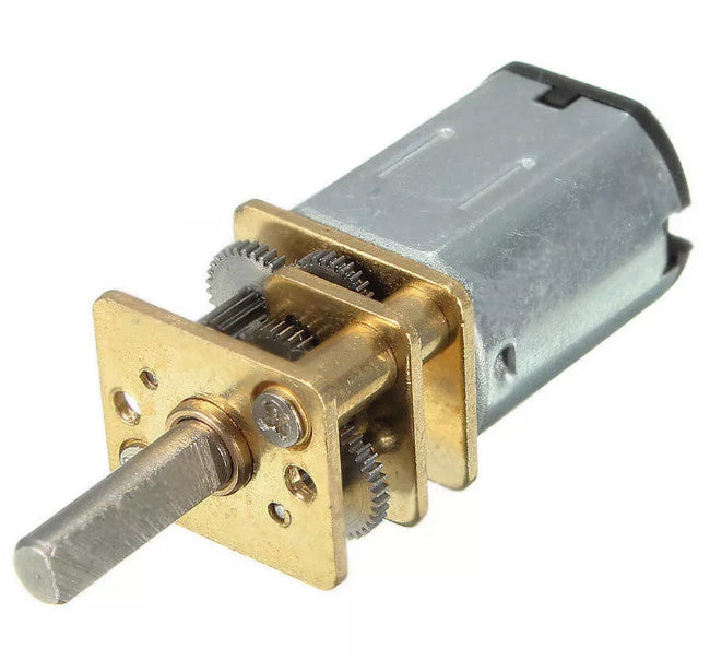 Geared DC Motor with Driver - Pack of 5
