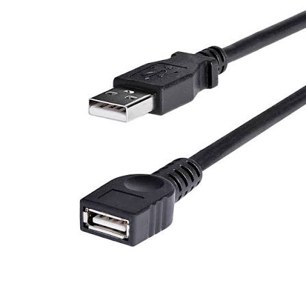 USB 2.0 extension cable 1 ft, pack of 10